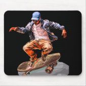 skateboarder muismat (Voorkant)