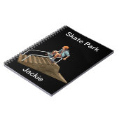 skateboarder notitieboek (Linkerzijde)