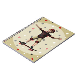Skateboarder Notitieboek