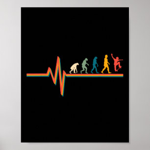 Skateboarder Outfit Vintage Evolutie Skater Schaat Poster