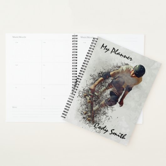 Skateboarder Planner (Display)