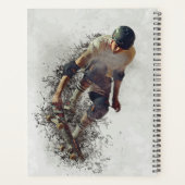 Skateboarder Planner (Achterkant)