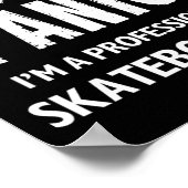 Skateboarder  poster (Hoek)