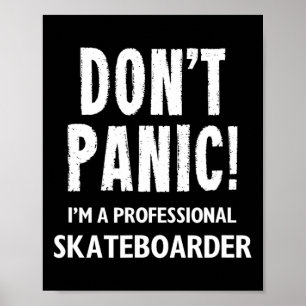 Skateboarder Poster