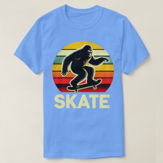 Skateboarder Retro Vintage Skateboarding T-shirt (Design voorkant)