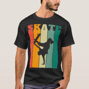 Skateboarder Schaats Retro  Skateboarder Ska T-shirt