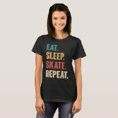 Skateboarder Skateboard Skateboard T-shirt (Voorkant volledig)