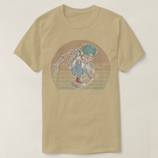  Skateboarder Skateboard Skateboardine T-shirt (Design voorkant)