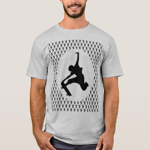 Skateboarder Skateboarden Silhouet T-shirt