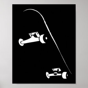 Skateboarder Skateboarden Skateboard Poster