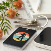 Skateboarder Skateboarden Skateboard Sleutelhanger (Voorkant Rechts)