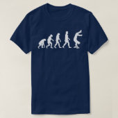 Skateboarder Skater Evolution 1 T-shirt (Design voorkant)