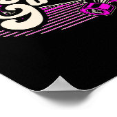 Skateboarder Skater Girl Skateboard Poster (Hoek)