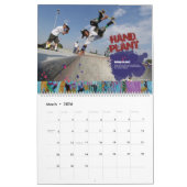 Skateboarder Slang Kalender (Mar 2026)