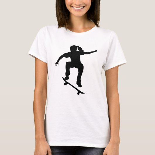 Skateboarder T-shirt (Voorkant)