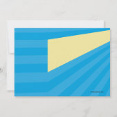 Skateboarder Teen Birthday Uitnodiging (Achterkant)