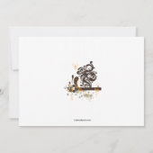 Skateboarder Uitnodiging (Achterkant)