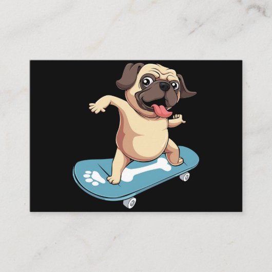 Skateboarder Visitekaartje (Voorkant)