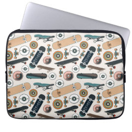 Skateboarders Onderdelen Laptop Sleeve