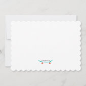 Skateboarders uitnodiging (Achterkant)