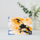 Skateboarding Air Briefkaart (Staand voorkant)