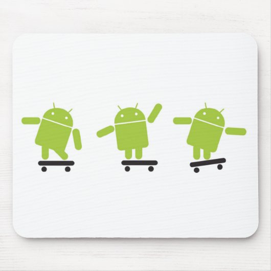 Skateboarding Android Muismat (Voorkant)