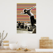 Skateboarding Bowl Poster (Keuken)