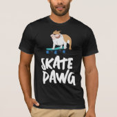 SKATEBOARDING BULL DOG SCHAATS DAWG T-SHIRTS T - S (Voorkant)