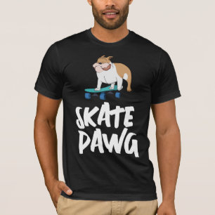 SKATEBOARDING BULL DOG SCHAATS DAWG T-SHIRTS T - S