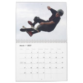 SkateBoarding Calendar, Copyright Karen J Williams Kalender (Mar 2027)