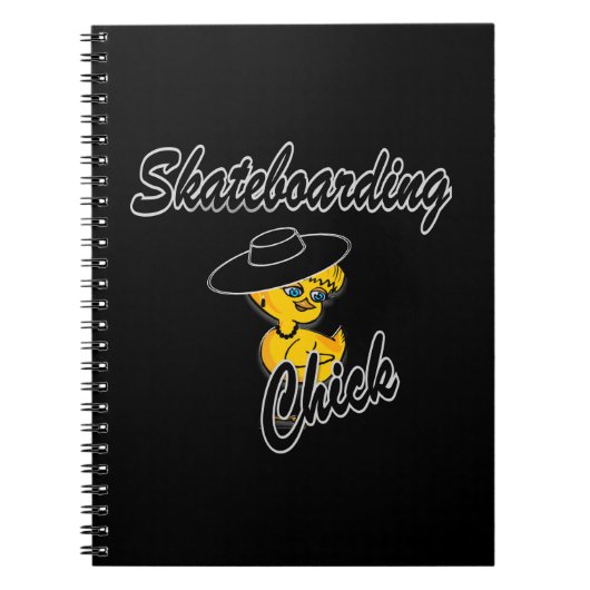 Skateboarding Chick #4 Notitieboek (Voorkant)