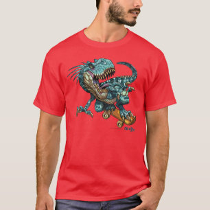 Skateboarding Dino T-shirt