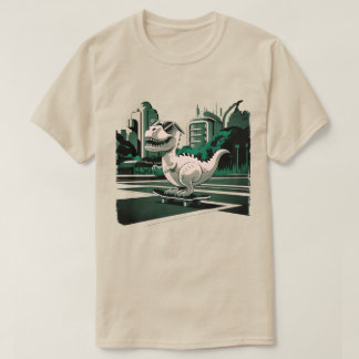 Skateboarding Dinosaur T-shirt