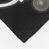 Skateboarding Elephant On Skateboard Gift For Skat Fleece Deken (Hoek)