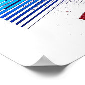 Skateboarding Girl Poster (Hoek)