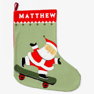 Skateboarding Holiday Gift Grote Kerstsok
