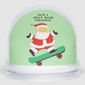 Skateboarding Holiday Gift Stocking Stuffer Sneeuwbol (Voorkant)