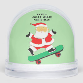 Skateboarding Holiday Gift Stocking Stuffer Sneeuwbol