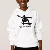 SKATEBOARDING HOODIE SWEATSHIRT (Voorkant)