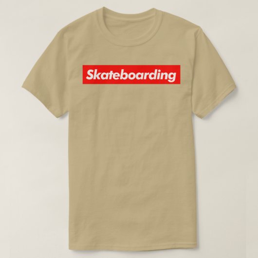 Skateboarding Mode Style Forever T-shirt (Design voorkant)