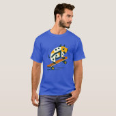 Skateboarding Pig T-shirt (Voorkant volledig)