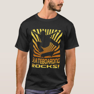 Skateboarding Rocks T-shirt