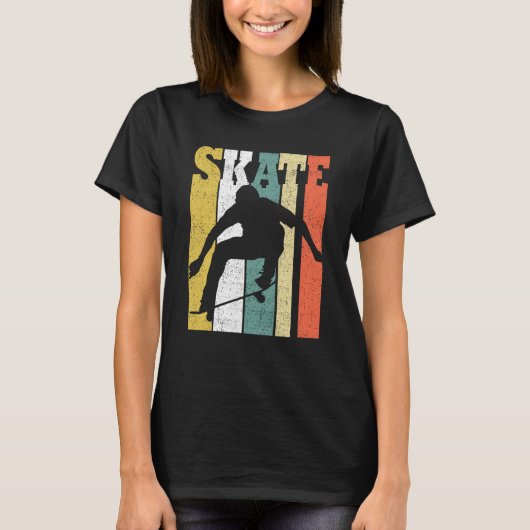 Skateboarding Skate Skater Skateboarder T-shirt (Voorkant)