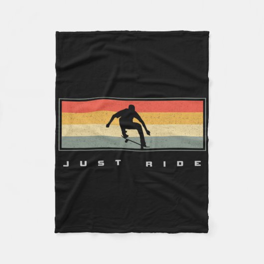 Skateboarding Skateboard Apparel - Skateboarder Sk Fleece Deken (Voorkant)