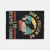 Skateboarding Skateboard  Fleece Deken (Voorkant (Horizontaal))