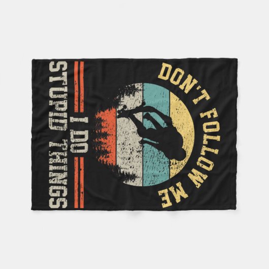 Skateboarding Skateboard  Fleece Deken (Voorkant (Horizontaal))