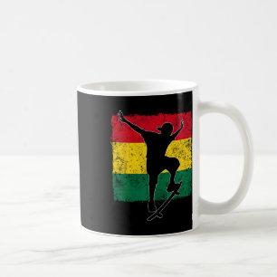 Skateboarding Skateboard Ghanese Vlag Ghana Koffiemok