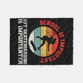 Skateboarding Skateboarder Skateboard 1  Fleece Deken (Voorkant (Horizontaal))