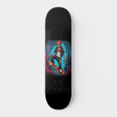 Skateboarding Skeleton Persoonlijk Skateboard (Voorkant)