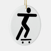 Skateboarding Symbol Ornament (Rechts)